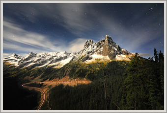 Washington Pass long exposure